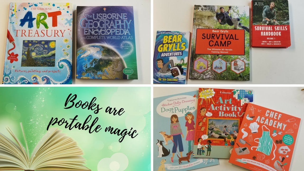 Usborne Haul {school & fun books}