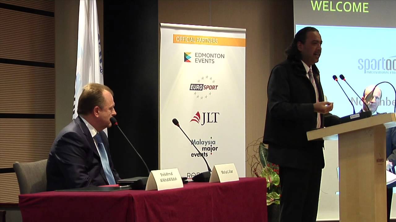SportAccord and ANOC sign partnership agreement