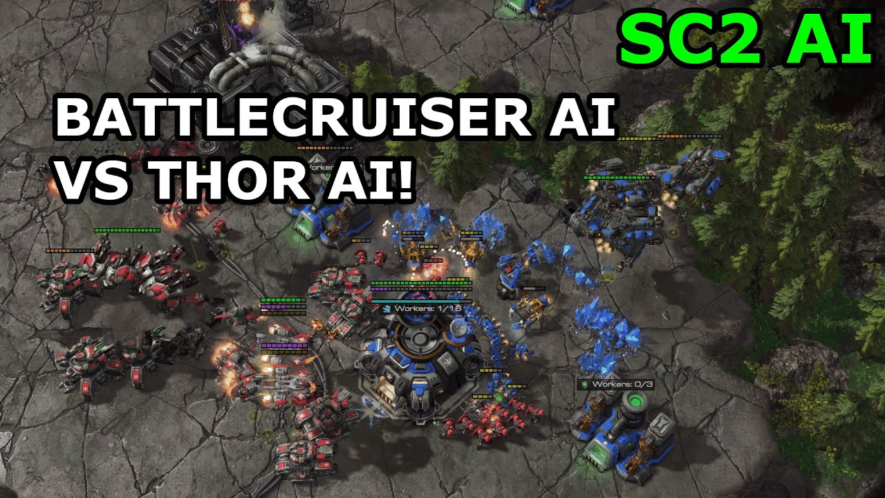 ULTIMATE AI COMP! - TyrT vs BenBotBC - Starcraft 2 AI
