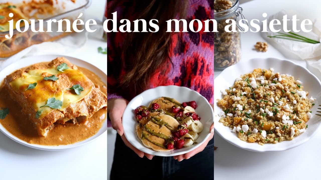 UNE JOURNÉE DANS MON ASSIETTE | Vegan, Sans Gluten