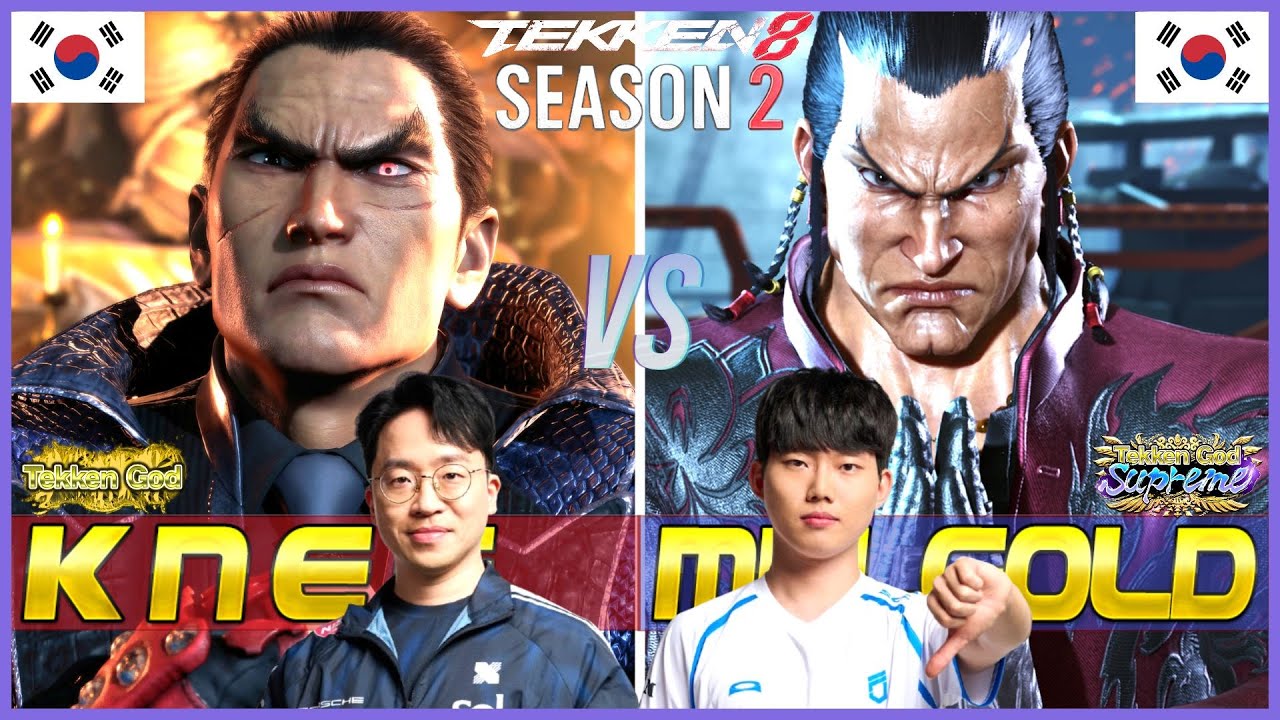 Tekken 8 Season 2 ▰ KNEE (Kazuya) Vs MULGOLD (Feng) ▰ High Level Gameplay