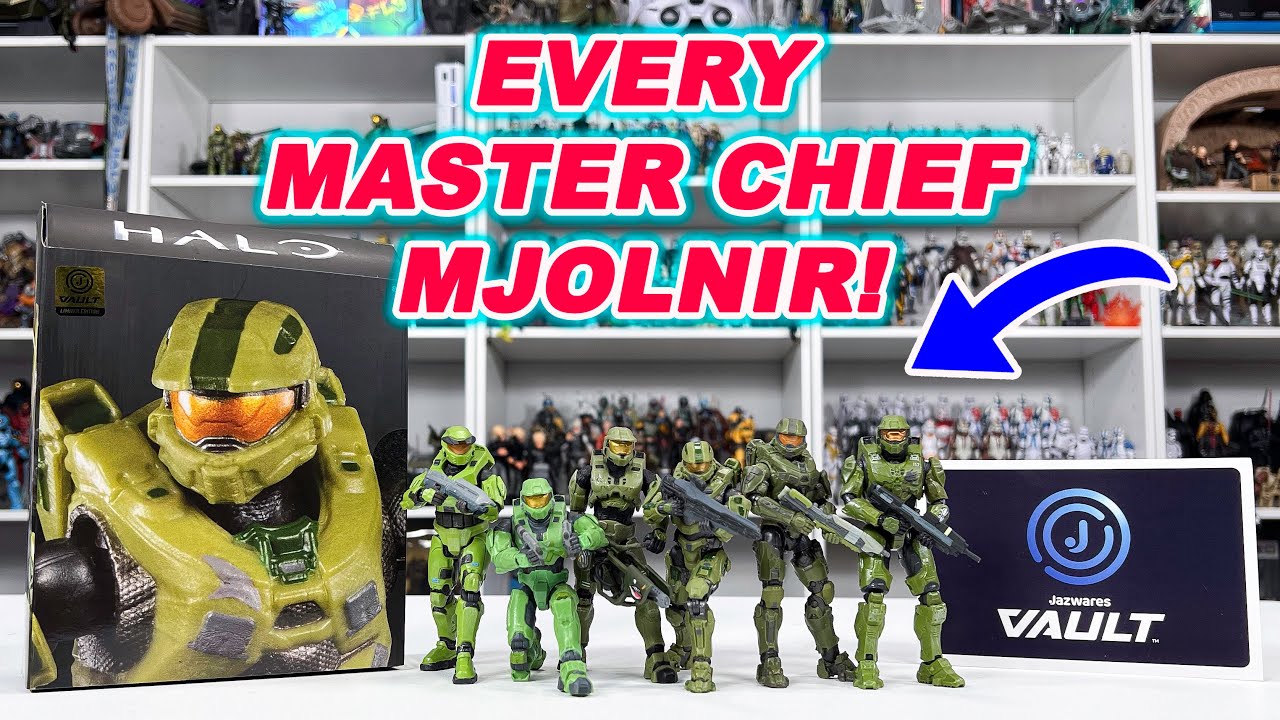 Jazwares Vault Exclusive Master Chief (Halo 4) Распаковка и обзор World of Halo