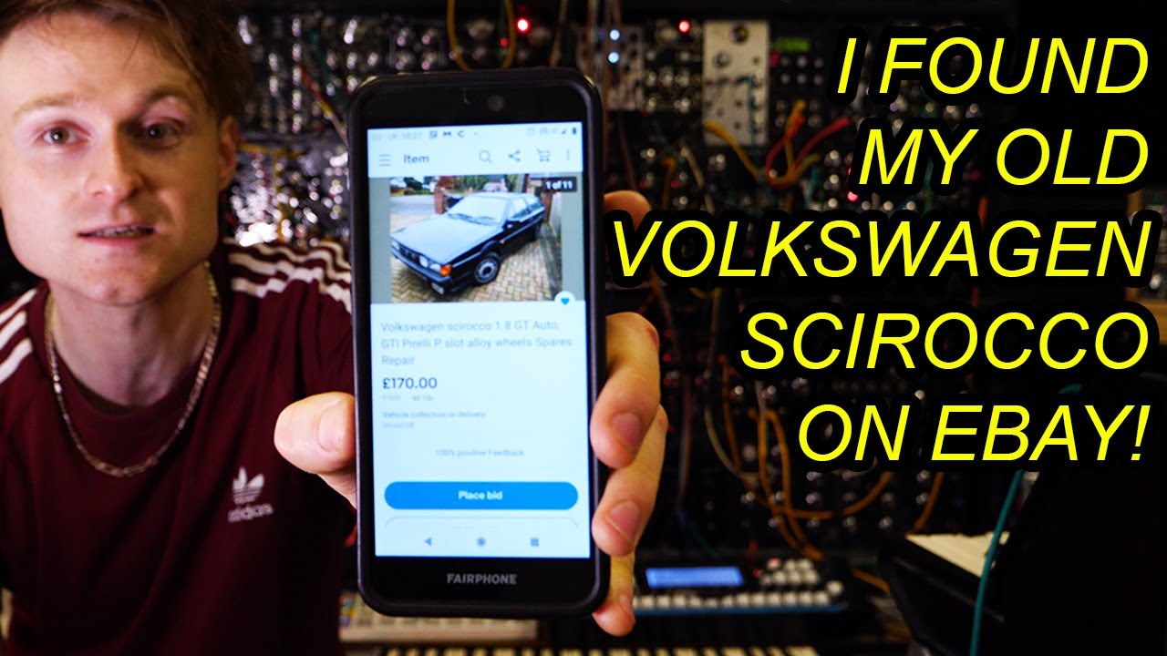 I FOUND MY OLD CAR ON EBAY :O VOLKSWAGEN SCIROCCO MK2 -