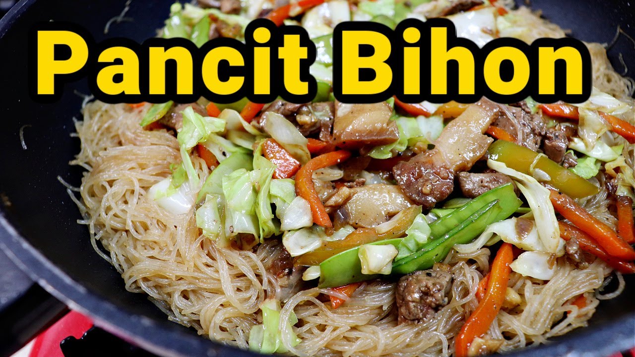 Pancit Bihon Recipe &ndash; A Classic Filipino Stir-Fried Noodle Dish