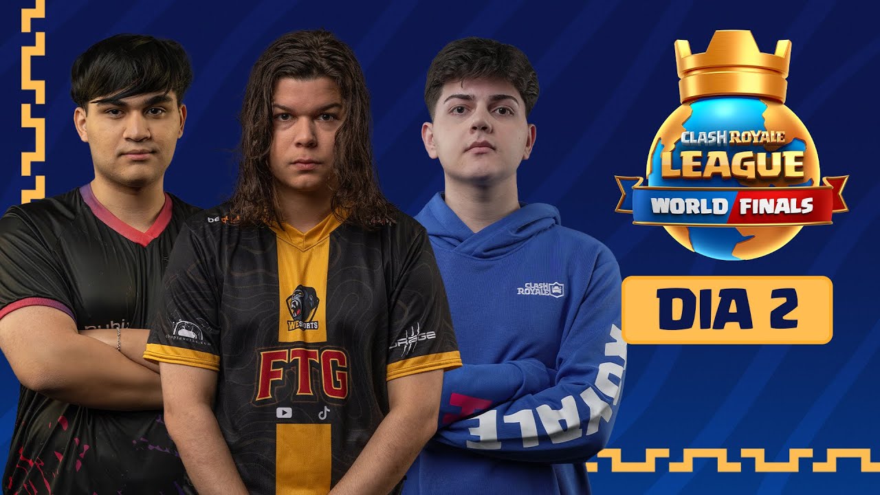 GRANDE FINAL MUNDIAL da CLASH ROYALE LEAGUE 2025 | Dia 2 #clashroyale