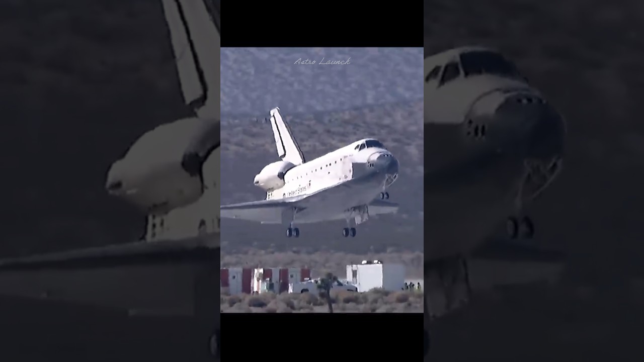 Space Shuttle Endeavour Landing At EAFB #spaceshuttle