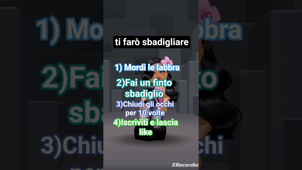 Ti far&ograve; sbadigliare🥱 #shorts #gioco #ita #foryou #neiperte #trend #games #sbadiglio #viral #noflop