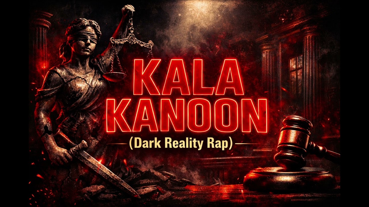 Sach ko dabaya ja sakta hai… mitaya nahi.”Kala Kanoon – Dark Reality Rap 🎤🔥
