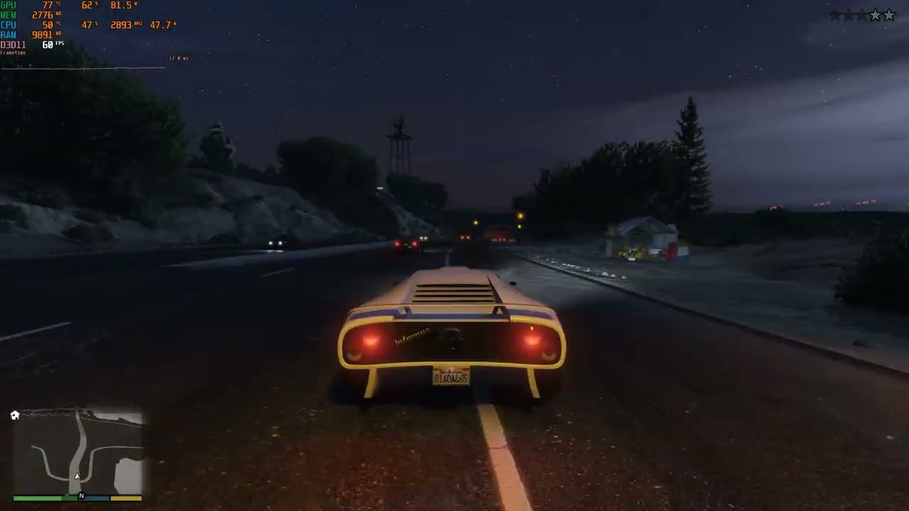 GTA 5 - Xeon E5 2670v2 + GTX 1060 3gb + 16gb Ram