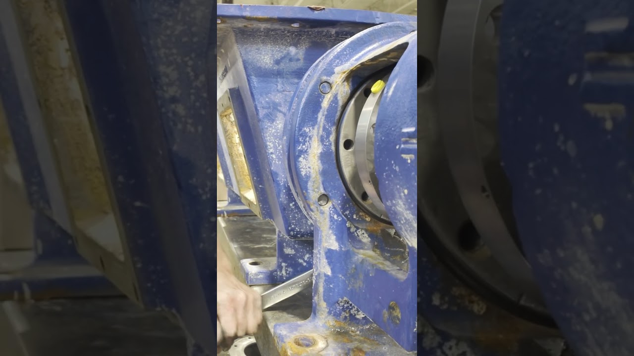 Assembly Of A Large Millennium Series Hopper Pump Part 6 #pump #repair #mechanic