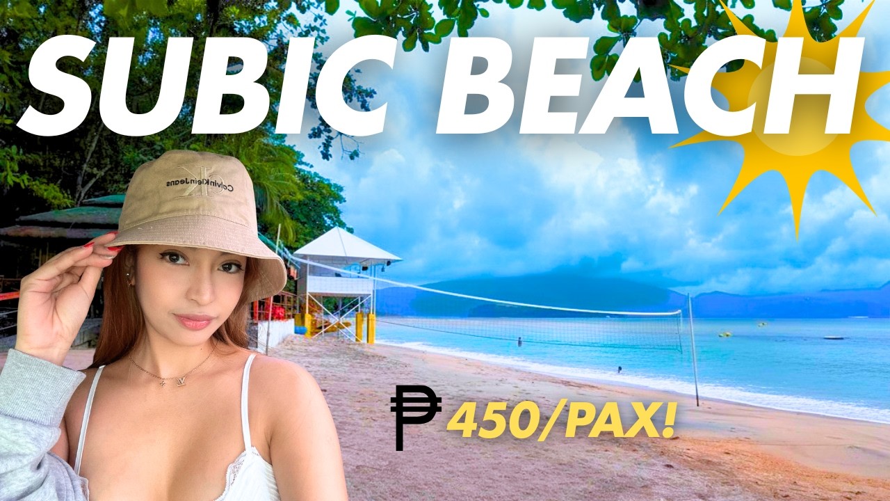 We did a daytour in SUBIC for Php 450!