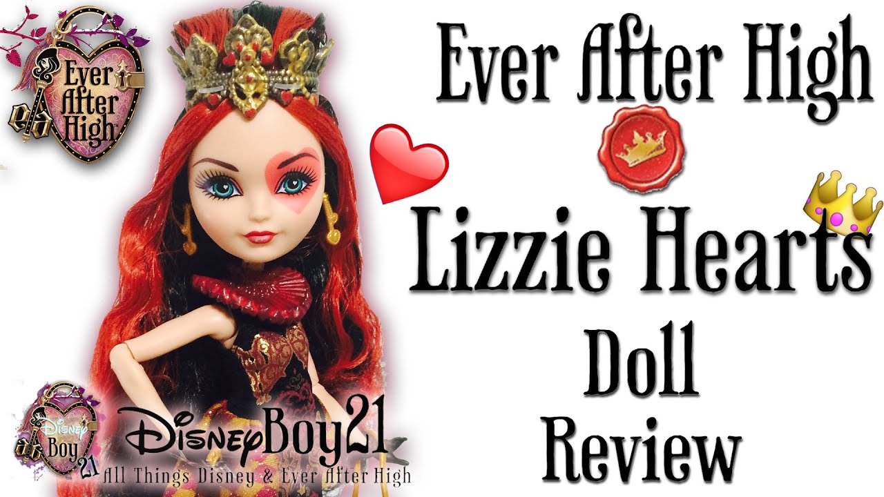 Ever After High Lizzie Hearts Doll Review and Unboxing