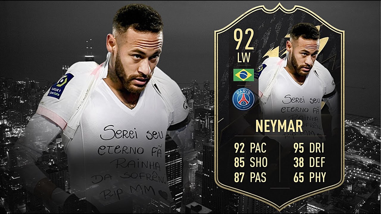FIFA 22: NEYMAR JR 92 IF PLAYER REVIEW I FIFA 22 ULTIMATE TEAM