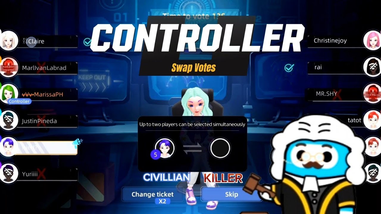 Controller Civilian  Swap Votes (Weplay Spacewerewolf)