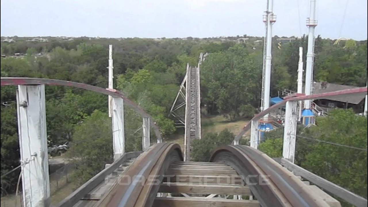 Wildcat Front Seat on-ride HD POV Frontier City