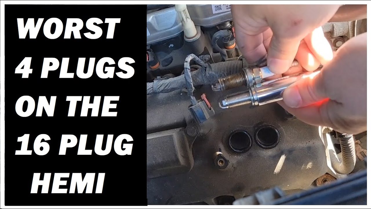 Ram 1500 Hemi spark plug replacement 09-18