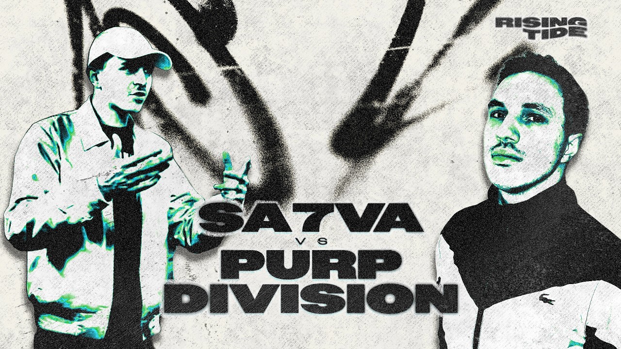 SA7VA vs. PURP DIVISION | RAP BATTLE | RISING TIDE X FOB