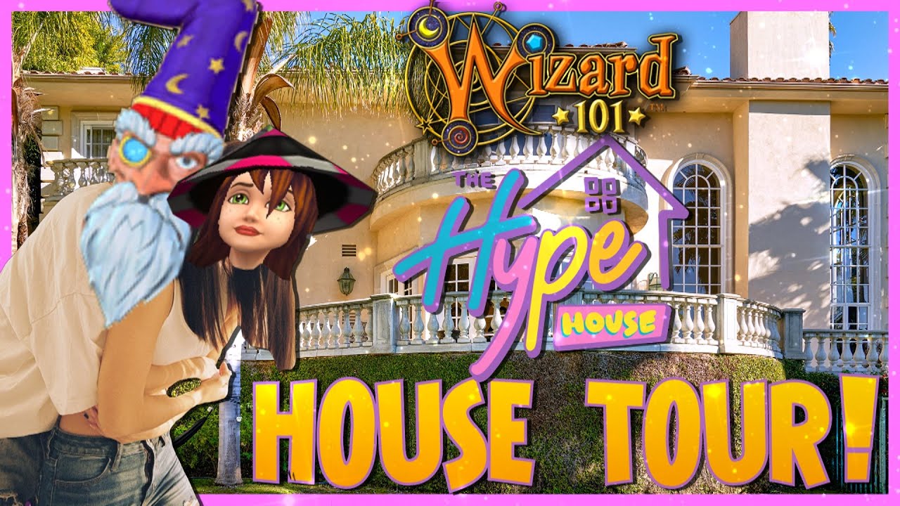 WIZARD101 HOUSE TOUR: THE HYPE HOUSE !
