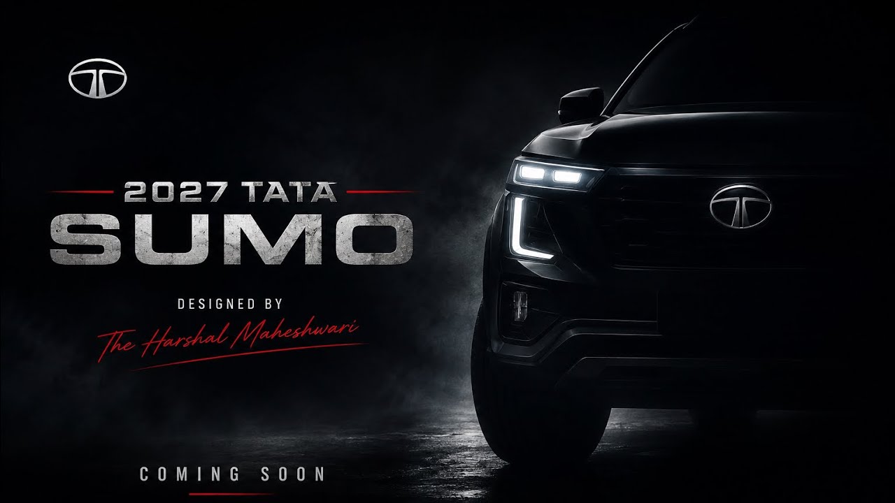 2027 Tata Sumo | Designed by The Harshal Maheshwari | Teaser Concept