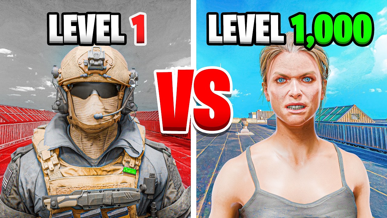 Starting over as a LEVEL 1 on Warzone