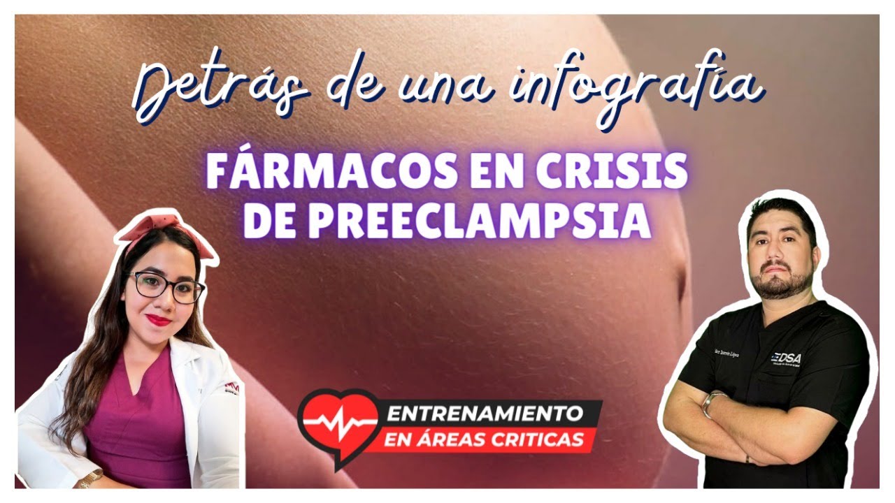 INFOGRAFÍA #5 // FÁRMACOS EN CRISIS DE PREECLAMPSIA