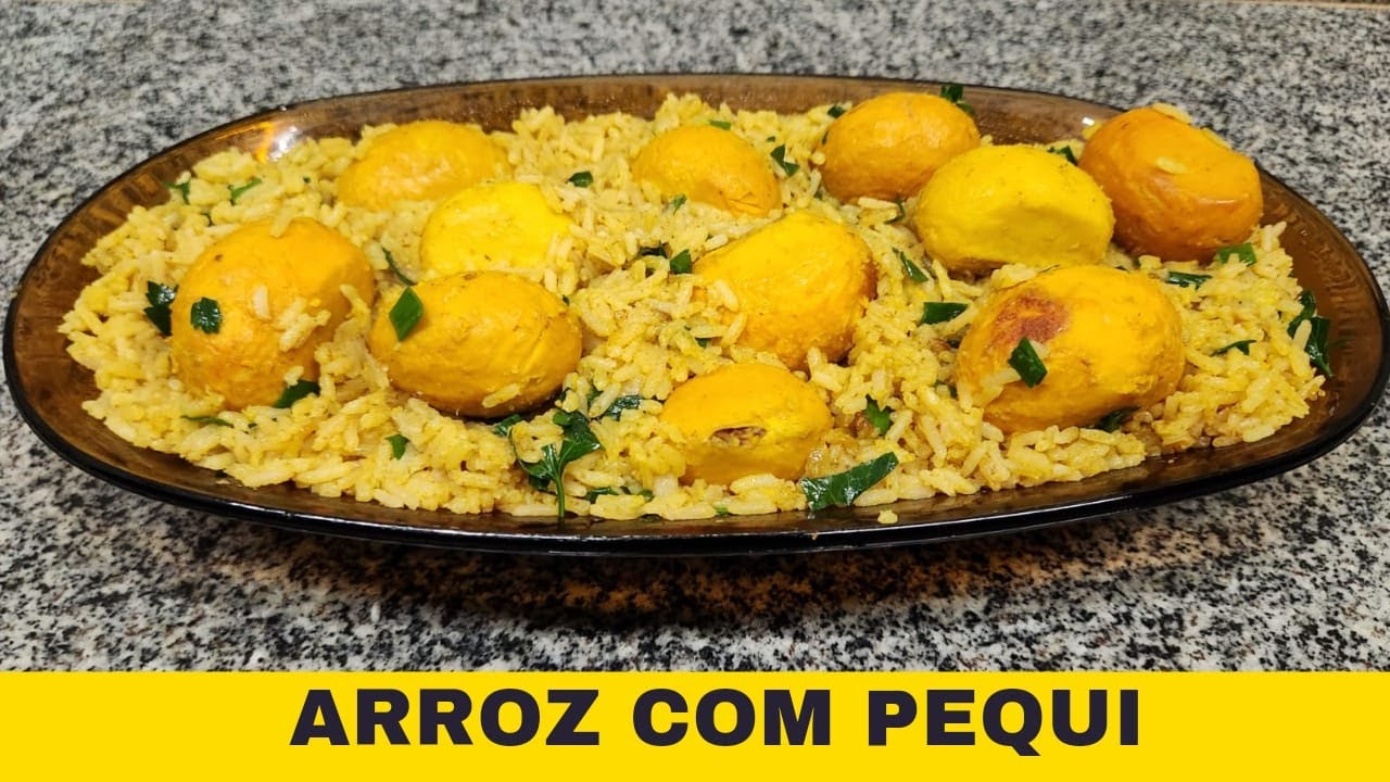 COMO FAZER ARROZ COM PEQUI | JEITO SIMPLES E FÁCIL