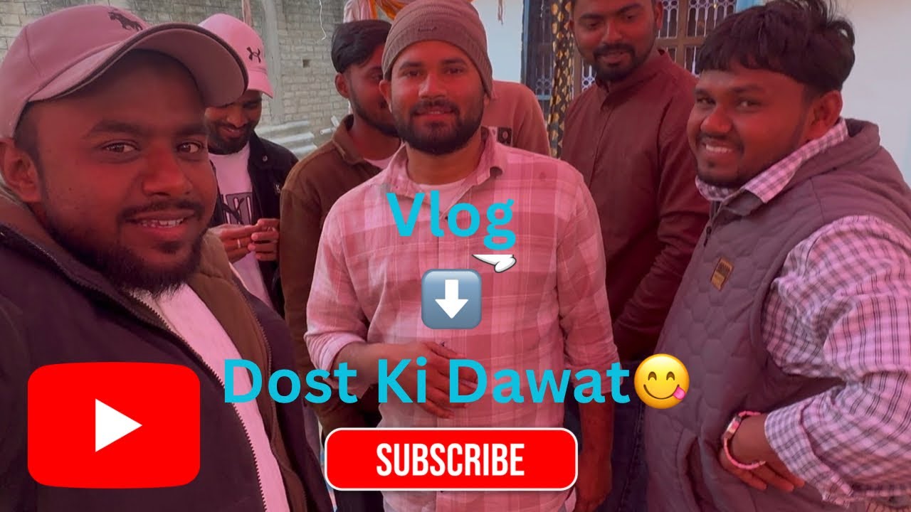 Dost Ki Dawat😂 Full Masti Vlog l Food And Fun #vlog#vloggerlife#vlogging