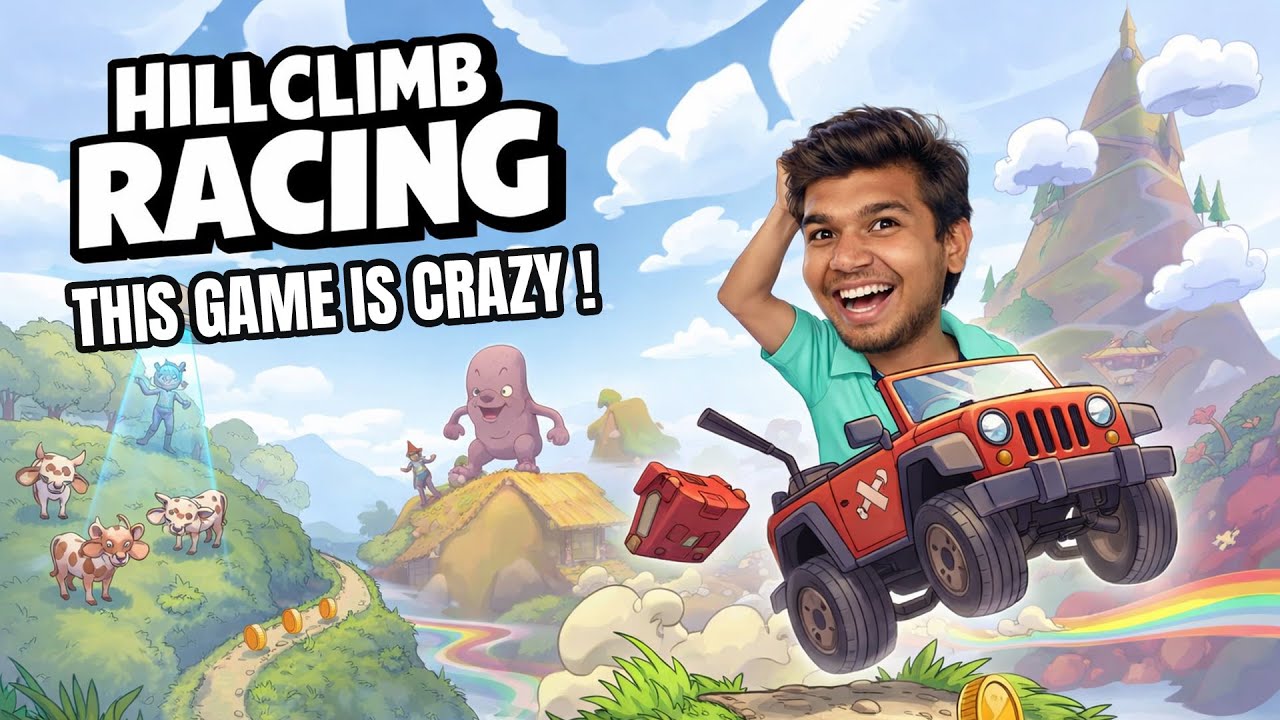 Hill Climb Racing Speed Run Controller Gameplay #trendingshorts #shorts #shortvideo #hillclimbracing