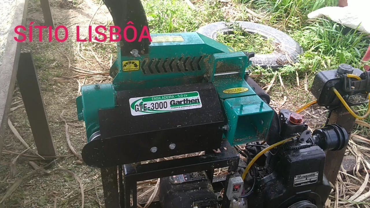 Ensiladeira GTE 3000, apresentação.