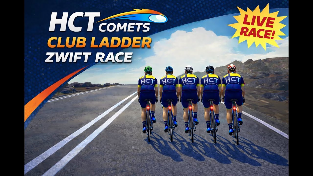 Club Ladder Zwift Race - HCT Comets vs TNP Le Tour