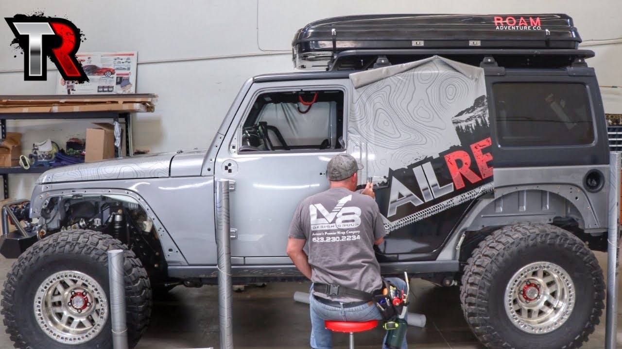 A Complete Transformation – We Vinyl Wrap My Jeep Wrangler