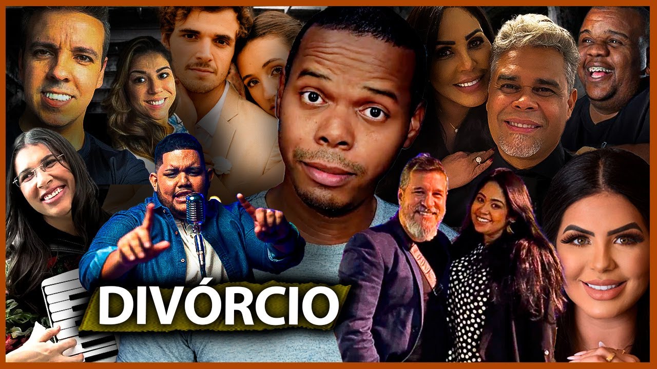 ESSES FAMOSOS GOSPEL ESTÃO DIVORCIADOS