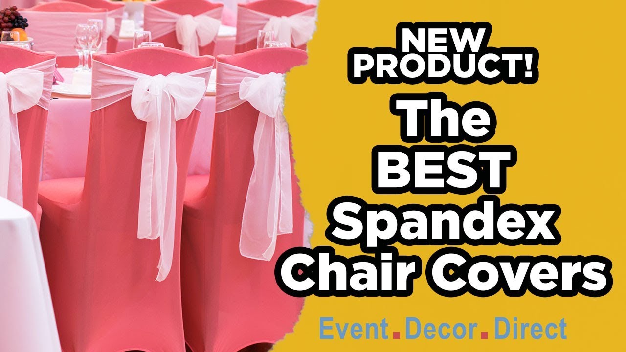 The Best Spandex Chair Cover | Event Decor Direct