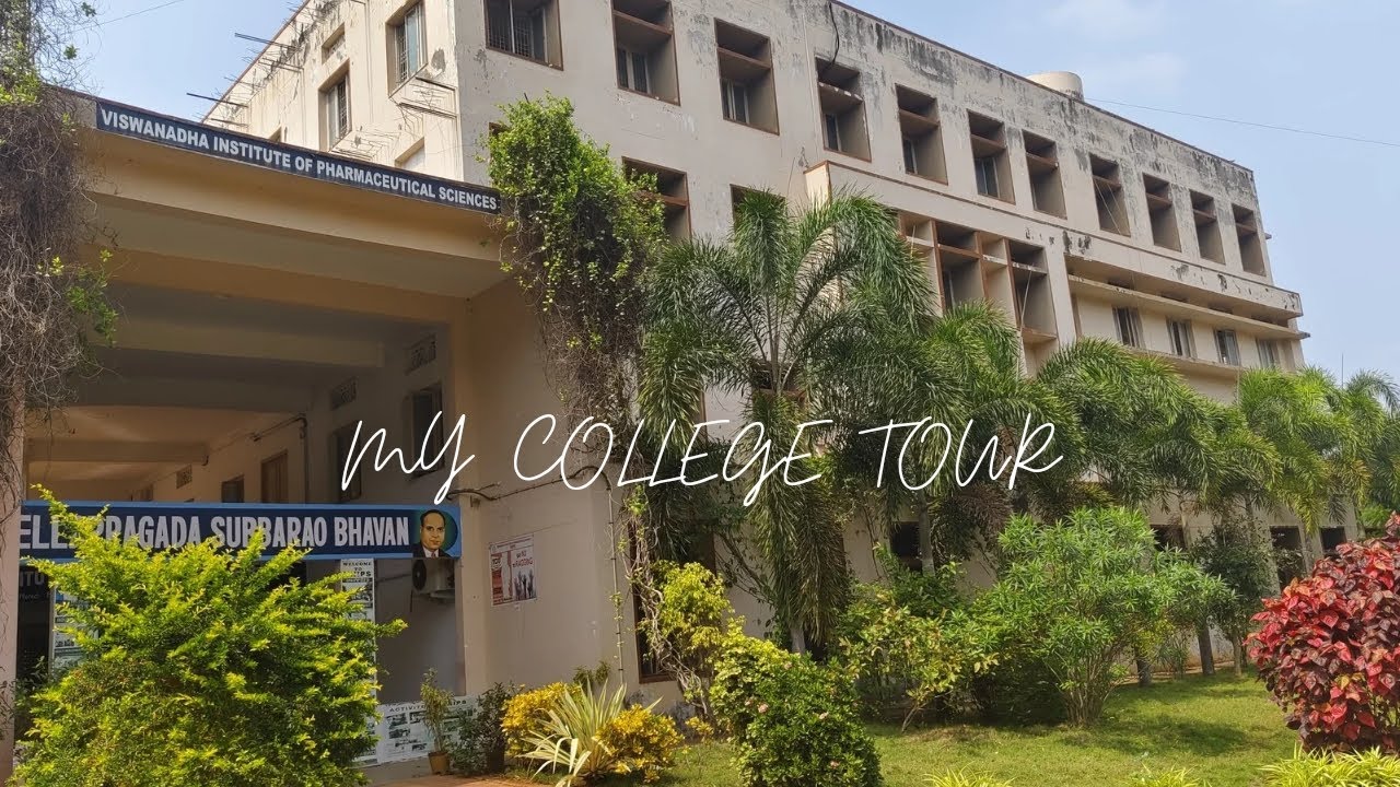 My College Tour.. ✨🫧🍃🧿❣️❤❤❤Viswanadha Institute of Pharmaceutical Sciences