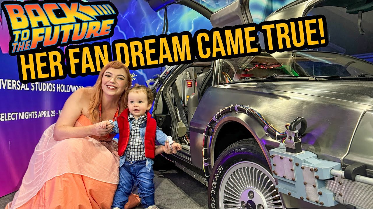 BACK TO THE FUTURE Cosplay & Meeting the Cast! | LA Comic Con