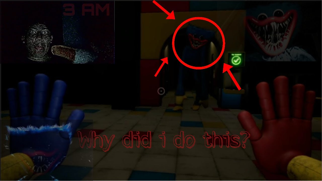 I played Poppy Playtime at 3 AM, This was a HUGE mistake....