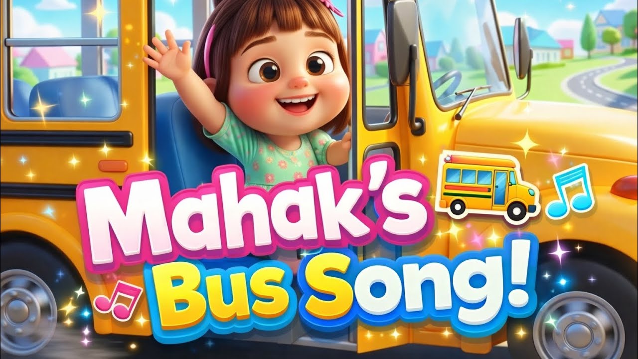 Колеса автобуса Махака 🚌 | Веселая детская песенка | Махак ИИ Магия