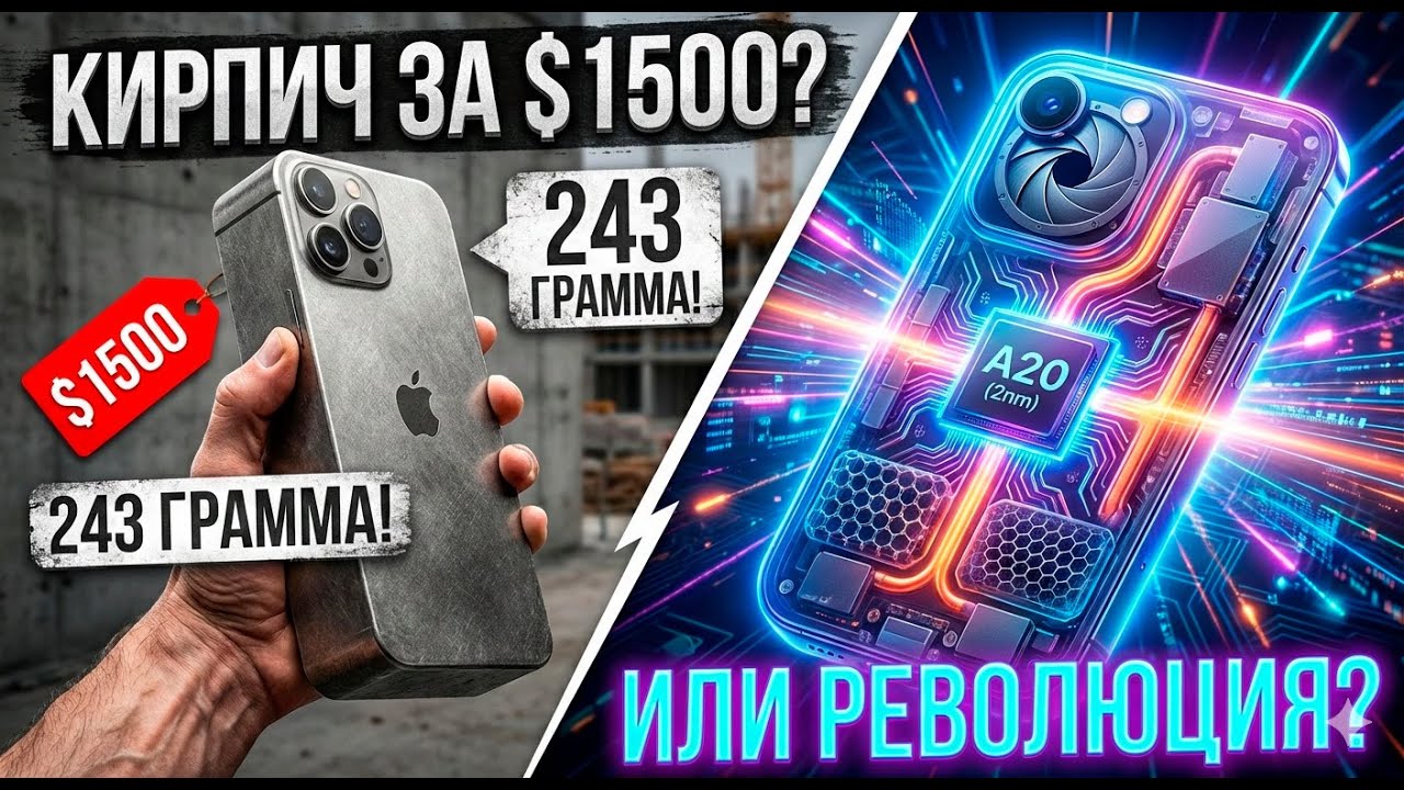 iPhone 18 Pro Max: Кирпич за $1500 или Революция?
