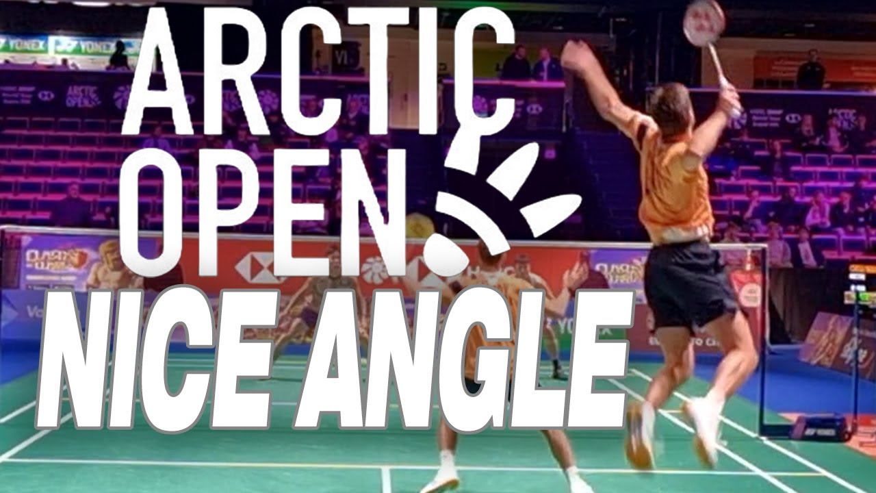 【Nice Angle】POPOV/POPOV (FRA) vs. CHIU/WANG (TPE) Arctic Open 2025 Badminton #arcticopen2025