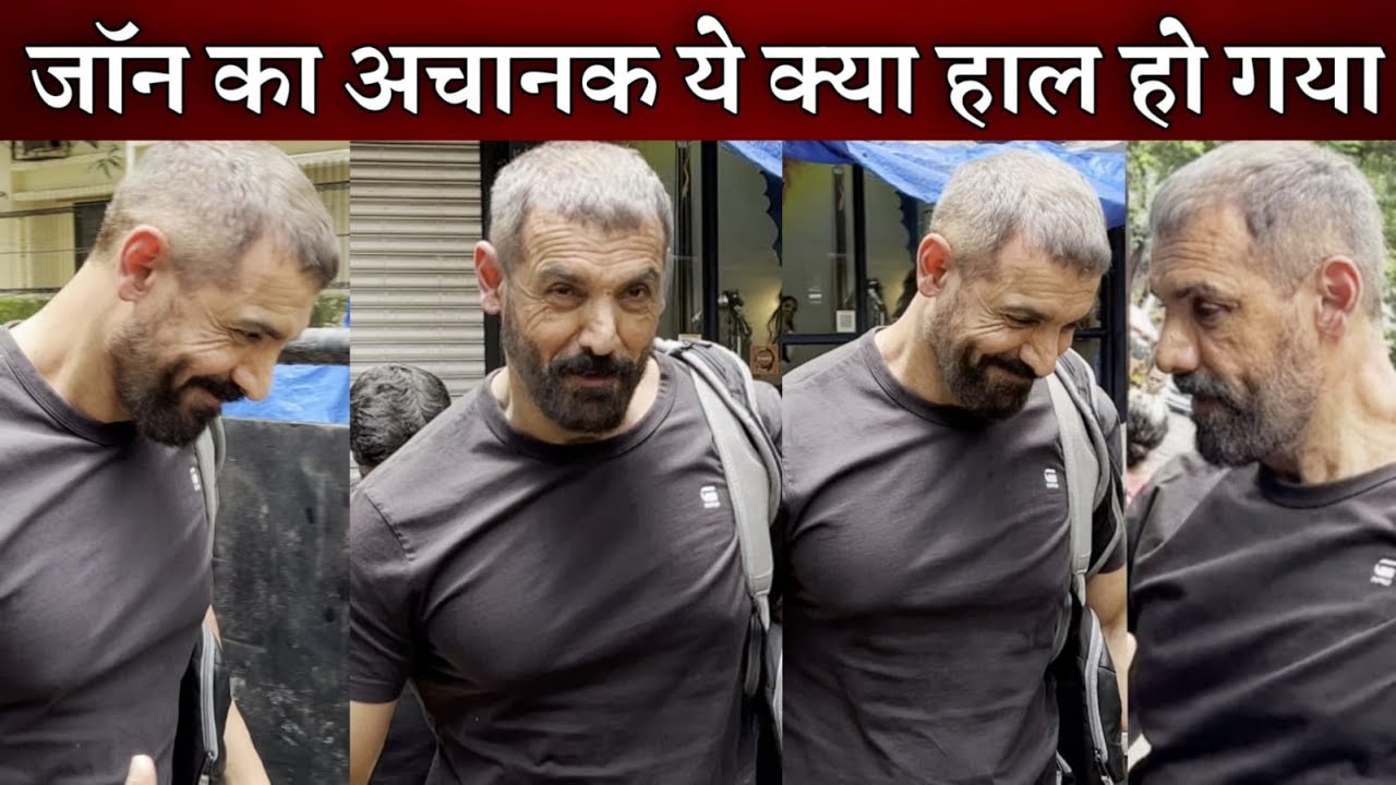 John Abraham Shockingly Look and Weight Transformation in His Latest Appearance at Gym