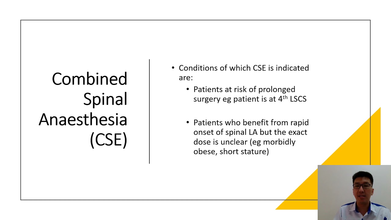 Anaesthesia For Lower Segment Caesarean Section (LSCS)