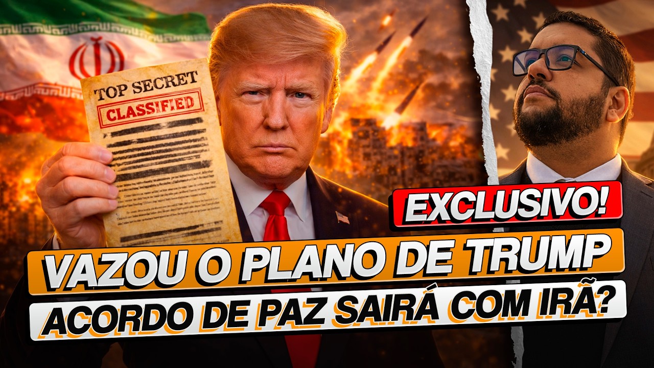EXCLUSIVO! O plano SECRETO de Trump em 15 pontos para o fim do conflito no Ir&atilde;