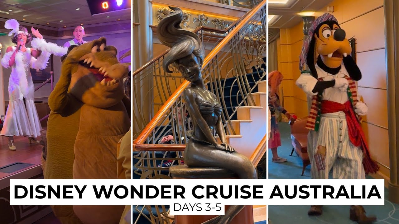 Круиз Disney Wonder: дни 3–5 + заключительные мысли | Из Мельбурна в Хобарт 🇦🇺 🦘 (Первый рейс)