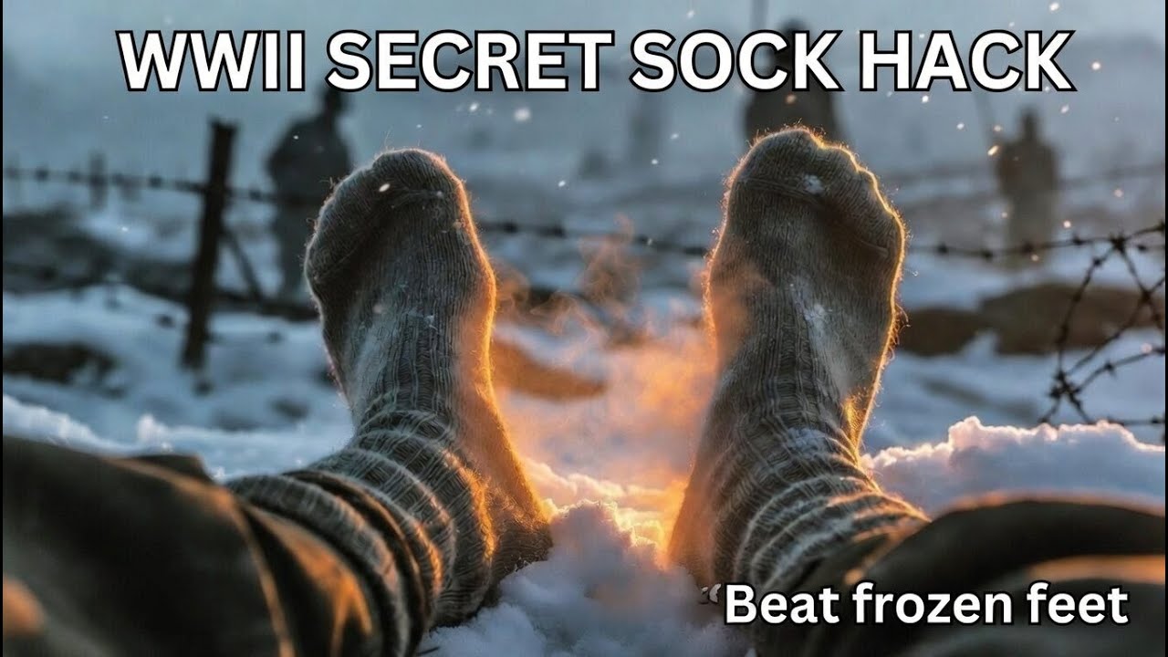 WWII Soldiers’ Secret Sock Hack That Kept Them Warm for WEEKS!