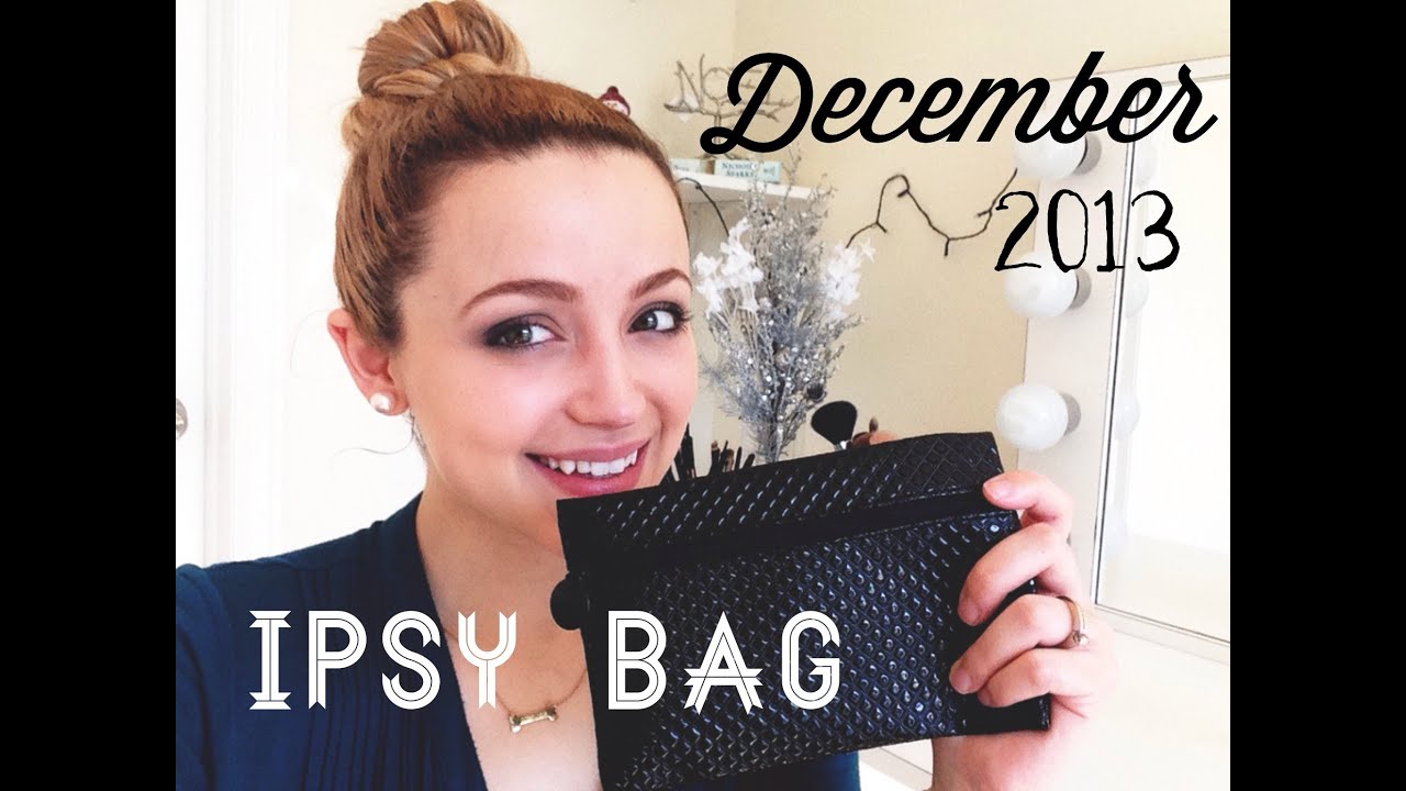 December 2013 Ipsy Bag Unboxing!