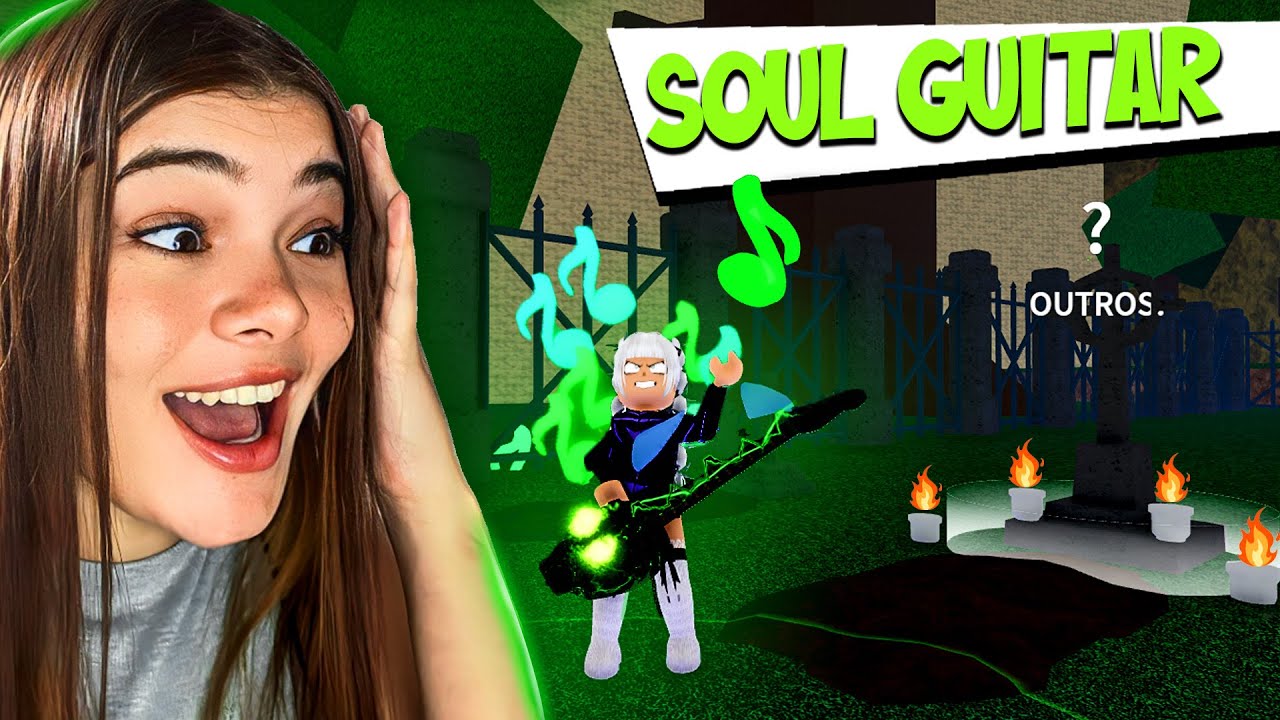 FIZ A MISSÃO DA SOUL GUITAR NO BLOX FRUITS 😨 (Ep.73)