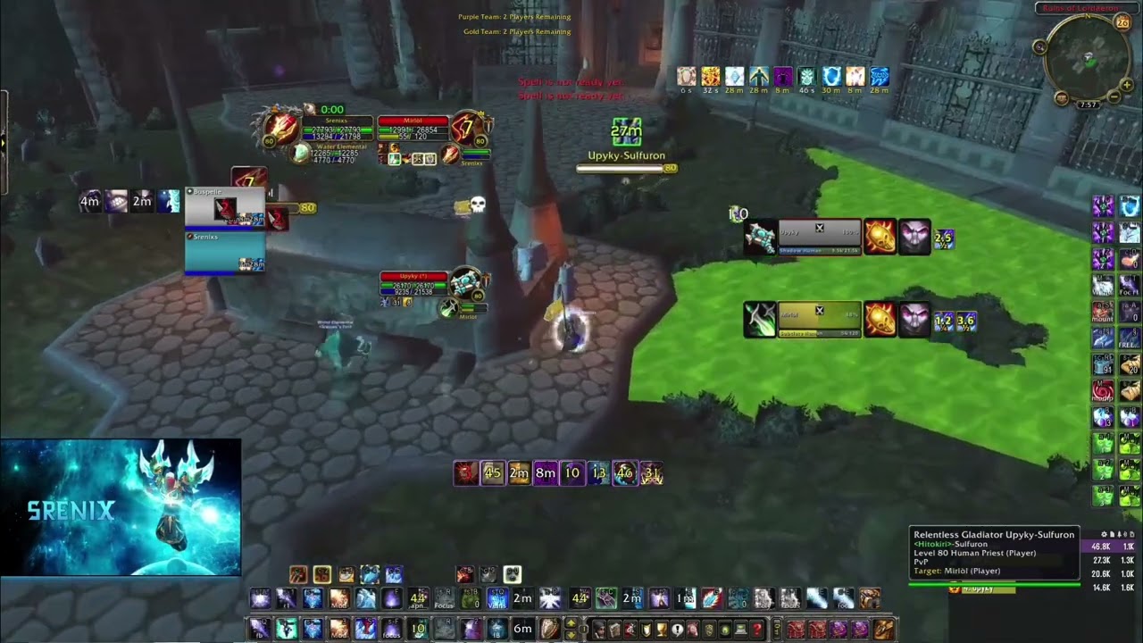 Srenix/Madix🌊 vs. Mir/Turaxy🗡️🔥 ~ credits: forever WotLK Classic⚔️❤️‍🔥