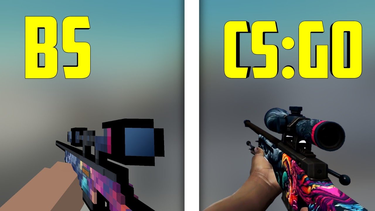 БЛОК СТРАЙК и CS:GO 10 АНАЛОГИЧНЫЙ СКИНОВ!