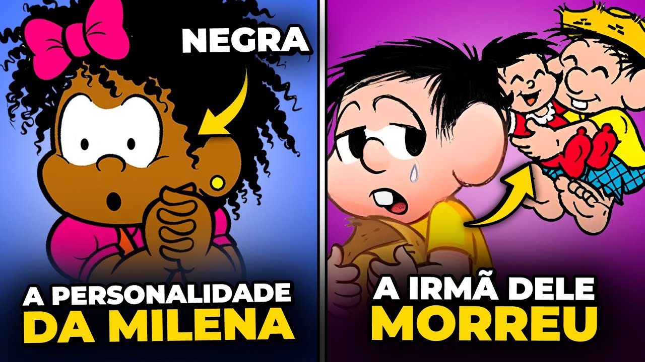 ISSO VOCÊ NÃO SABIA SOBRE TURMA DA MÔNICA