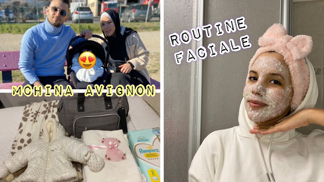 اول سفر لبنتنا الرضيع 👧🚘 تهليت شوية فراسي🧖‍♀️ماسك و مقشر طبيعي ،اساسيات حقيبة سفر البيبي 🧳